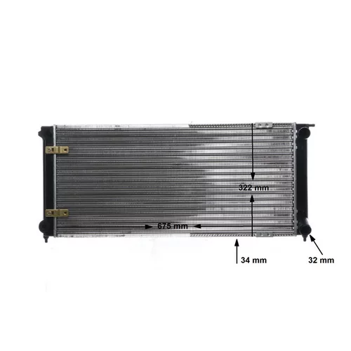 Chladič motora CR 341 000S /MAHLE/ - obr. 10