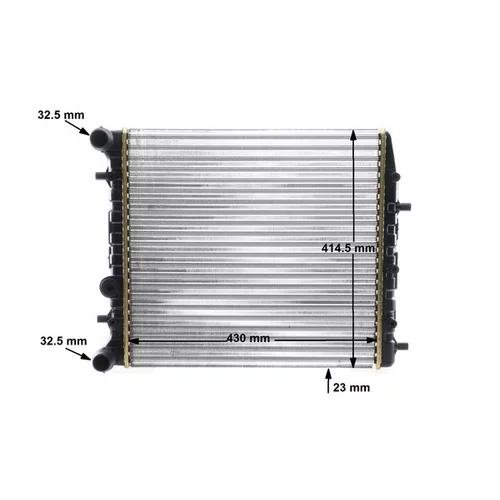 Chladič motora CR 454 000S /MAHLE/ - obr. 15