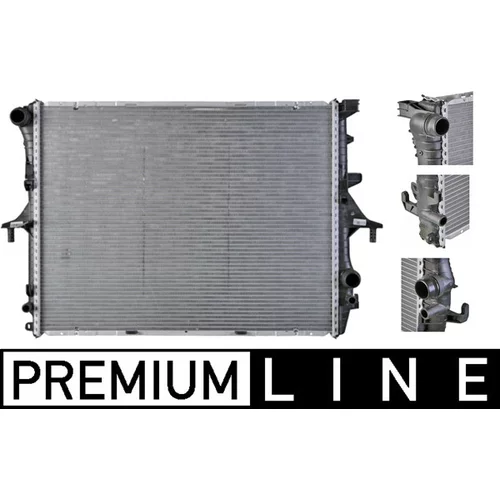 Chladič motora MAHLE CR 568 000P