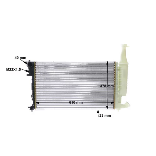 Chladič motora CR 596 000S /MAHLE/ - obr. 18