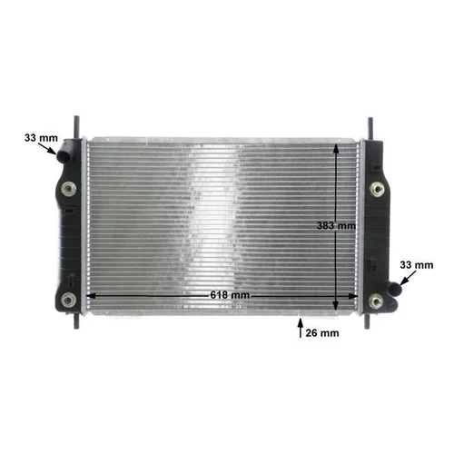 Chladič motora CR 741 000S /MAHLE/ - obr. 11