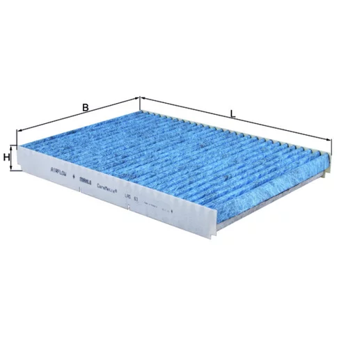Filter vnútorného priestoru LAO 63 /MAHLE/ - obr. 2