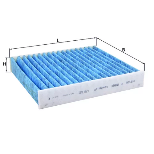 Filter vnútorného priestoru LAO 923 /MAHLE/ - obr. 2