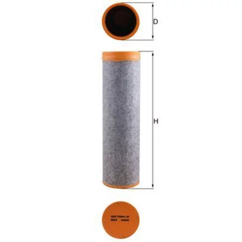 Filter sekundárneho vzduchu MAHLE LXS 7120