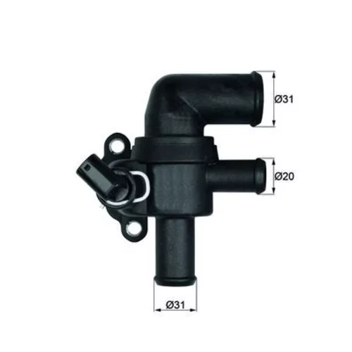 Termostat chladenia TI 53 90 /MAHLE/ - obr. 1