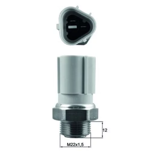 Teplotný spínač ventilátora chladenia MAHLE TSW 57