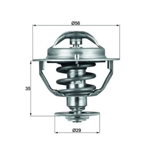 Termostat chladenia TX 73 82D /MAHLE/ - obr. 2