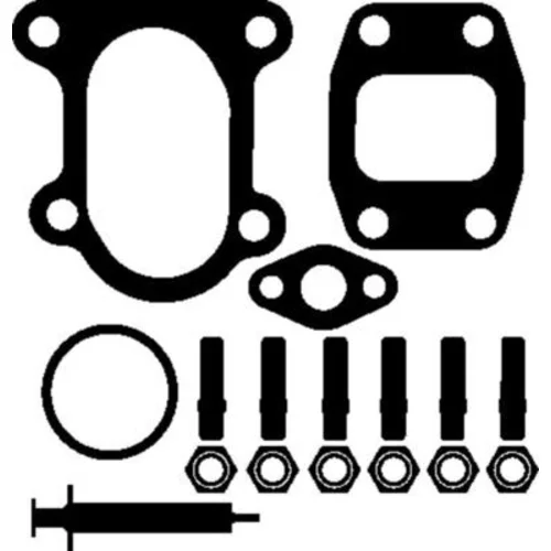 Turbodúchadlo - montážna sada 001 TA 17422 000 /MAHLE/ - obr. 1