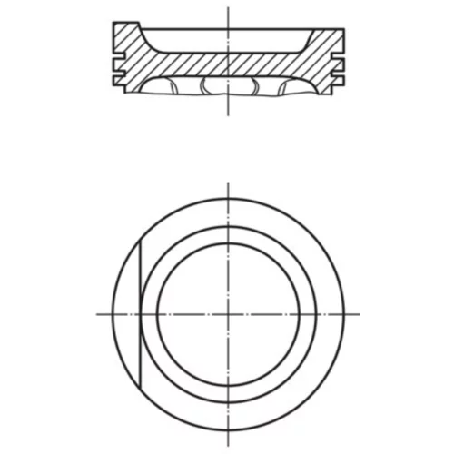 Piest 034 78 01 /MAHLE/ - obr. 1