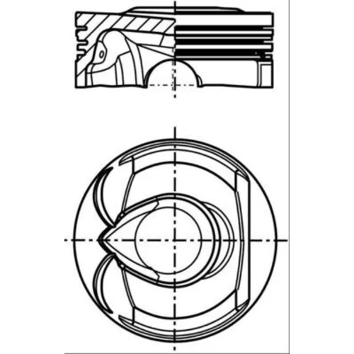 Piest MAHLE 039 PI 00131 000