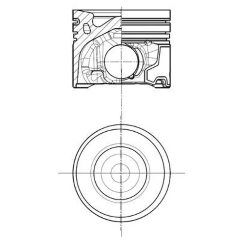 Piest MAHLE 039 PI 00139 001