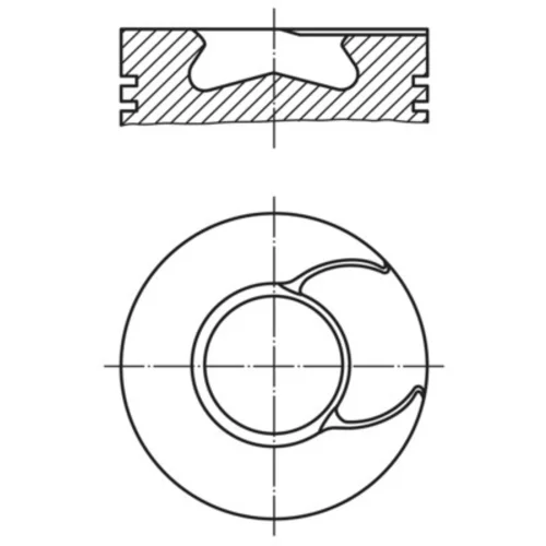 Piest 213 67 00 /MAHLE/ - obr. 1