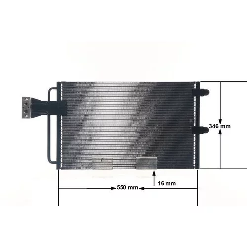 Kondenzátor klimatizácie AC 151 000S /MAHLE/ - obr. 10