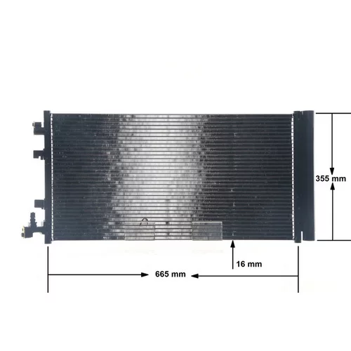 Kondenzátor klimatizácie AC 630 000S /MAHLE/ - obr. 12