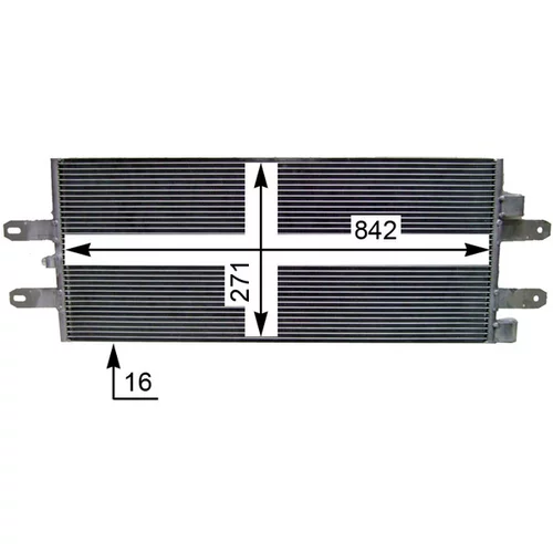 Kondenzátor klimatizácie AC 854 000S /MAHLE/ - obr. 10