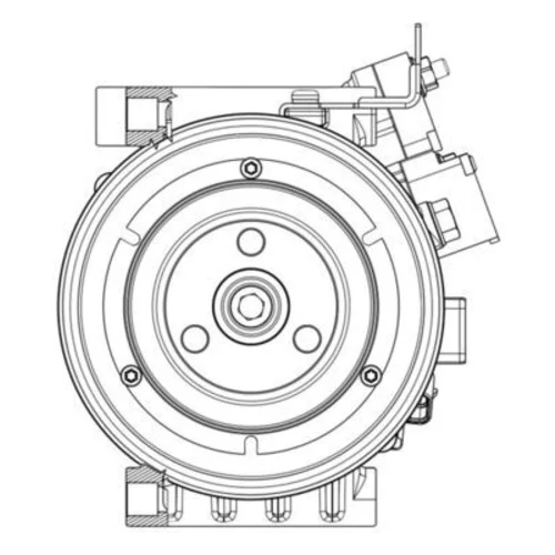 Kompresor klimatizácie ACP 635 000P /MAHLE/ - obr. 2