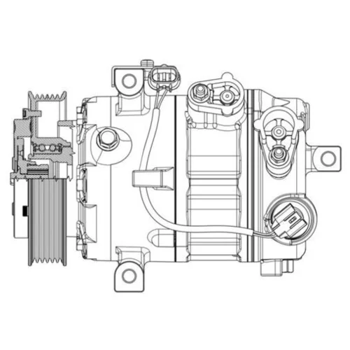 Kompresor klimatizácie ACP 637 000P /MAHLE/ - obr. 12