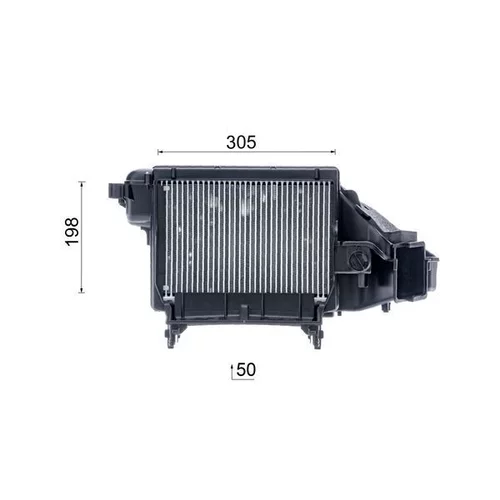 Výparník klimatizácie AE 205 000P /MAHLE/ - obr. 18