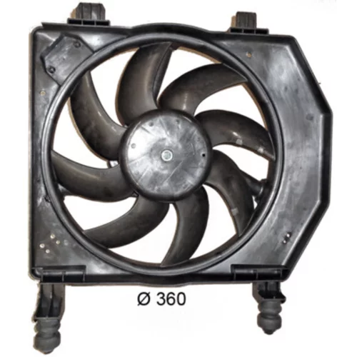 Ventilátor chladenia motora MAHLE CFF 388 000S