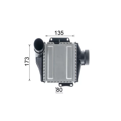 Chladič plniaceho vzduchu CI 639 000P /MAHLE/ - obr. 13