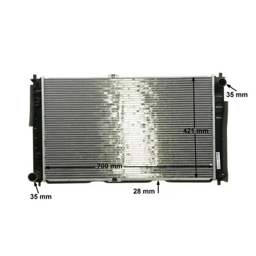Chladič motora CR 1330 000P /MAHLE/ - obr. 9
