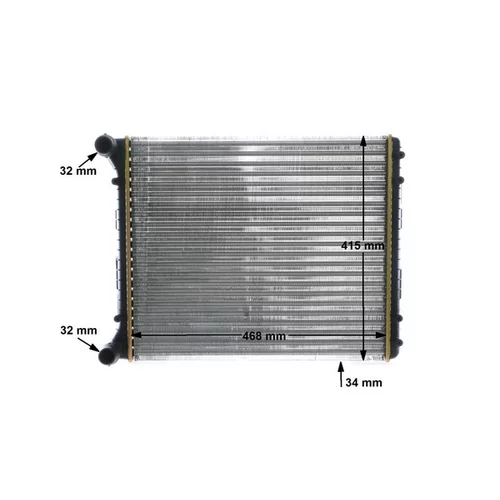 Chladič motora CR 1418 000S /MAHLE/ - obr. 11