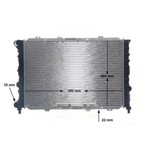 Chladič motora CR 1567 000S /MAHLE/ - obr. 11