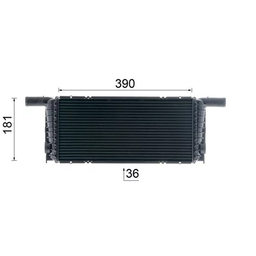 Chladič motora CR 1941 000P /MAHLE/ - obr. 17