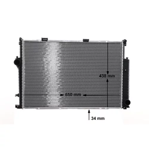 Chladič motora CR 287 000S /MAHLE/ - obr. 21