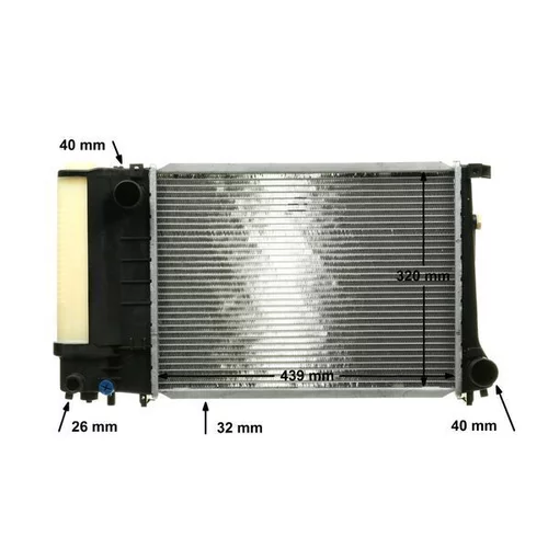 Chladič motora CR 495 000P /MAHLE/ - obr. 16