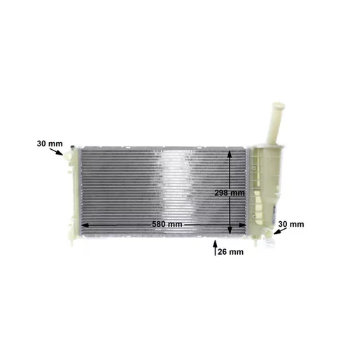 Chladič motora CR 843 000S /MAHLE/ - obr. 17
