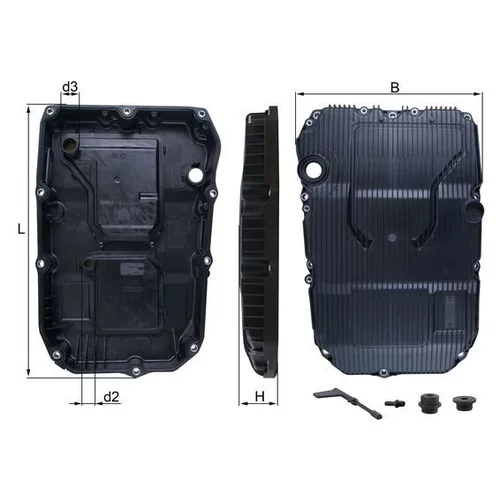 Olejová vaňa automatickej prevodovky MAHLE HX 196 KIT