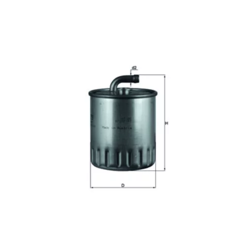 Palivový filter KL 179 /MAHLE/ - obr. 2