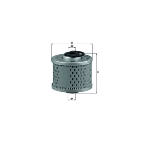 Palivový filter KX 34 /MAHLE/ - obr. 2