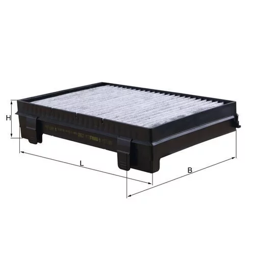 Filter vnútorného priestoru MAHLE LAK 1565