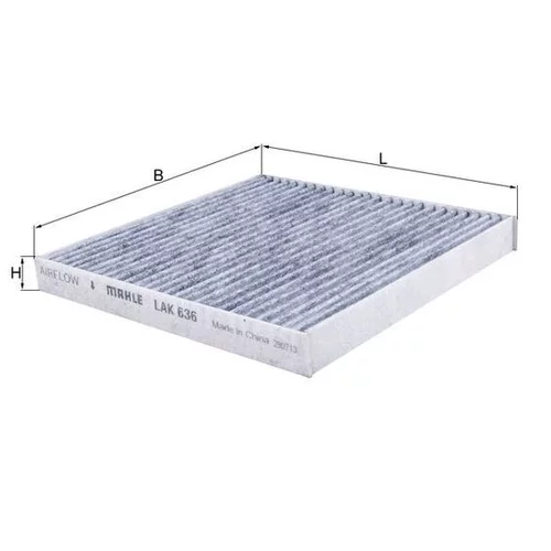Filter vnútorného priestoru LAK 636 /MAHLE/