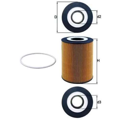 Olejový filter MAHLE OX 359D
