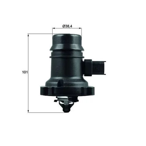 Termostat chladenia TM 37 103 /MAHLE/ - obr. 2