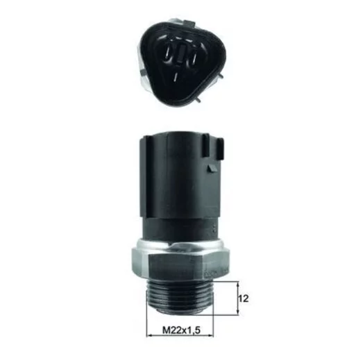 Teplotný spínač ventilátora chladenia MAHLE TSW 62