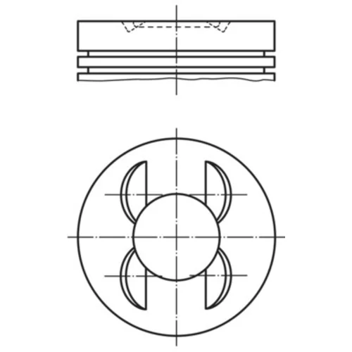 Piest MAHLE 028 PI 00153 000