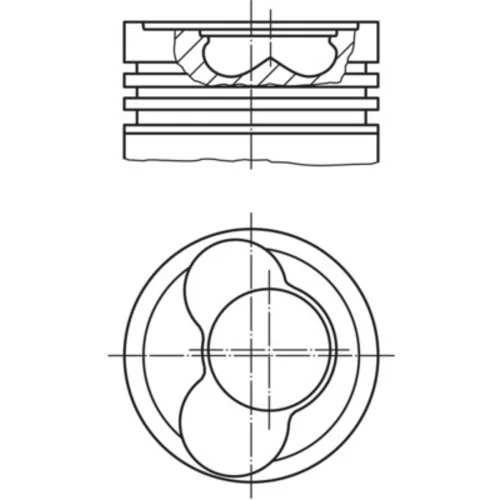 Piest MAHLE 030 58 12