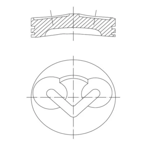 Piest MAHLE 101 89 00