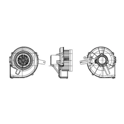 Vnútorný ventilátor AB 19 000P /MAHLE/ - obr. 1