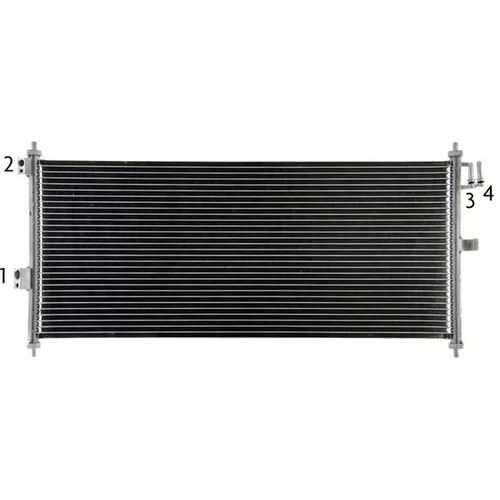 Kondenzátor klimatizácie AC 788 000P /MAHLE/ - obr. 1