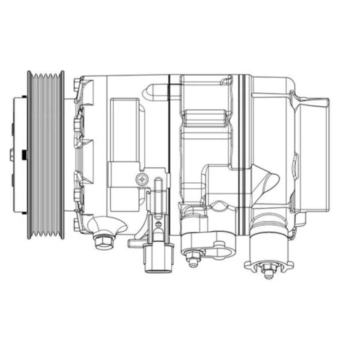 Kompresor klimatizácie ACP 637 000P /MAHLE/ - obr. 10