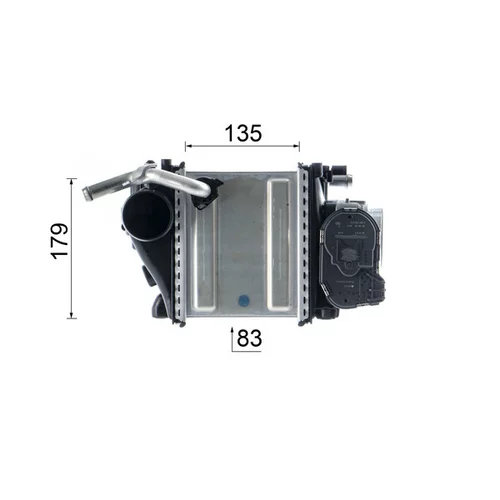 Chladič plniaceho vzduchu CI 218 000P /MAHLE/ - obr. 12
