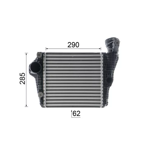 Chladič plniaceho vzduchu CI 334 000P /MAHLE/ - obr. 12