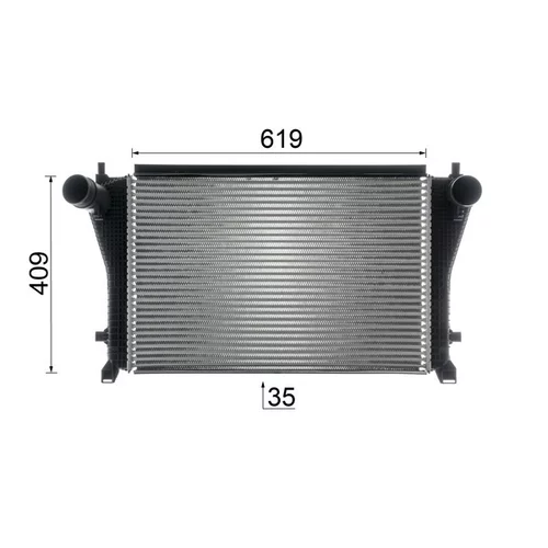 Chladič plniaceho vzduchu CI 667 000P /MAHLE/ - obr. 13