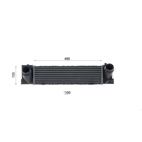 Chladič plniaceho vzduchu CI 686 000S /MAHLE/ - obr. 9