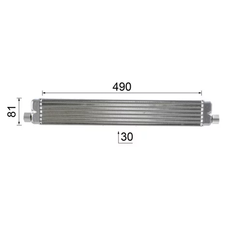 Chladič motorového oleja CLC 238 000P /MAHLE/ - obr. 9